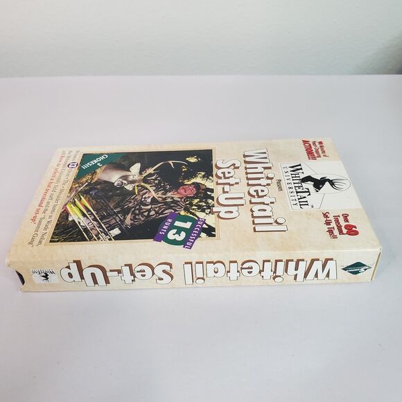 Whitetail Set-Up 13 Successful Hunts VHS 1996 WhiteTail University 90 Min Deer - Picture 7 of 8